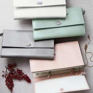 WOLF McKenna Leather Travel Jewelry Portfolio